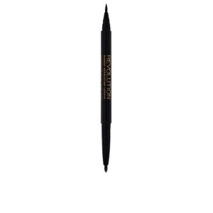 Revolution Make Up DUAL EYELINER: Dúo de Delineadores Felt & Kohl en Negro - 1 ml