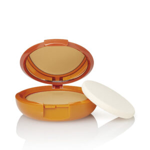 Rilastil Sun System Crema Compacta SPF50+ Dorada - Protección y Luminosidad en 10g