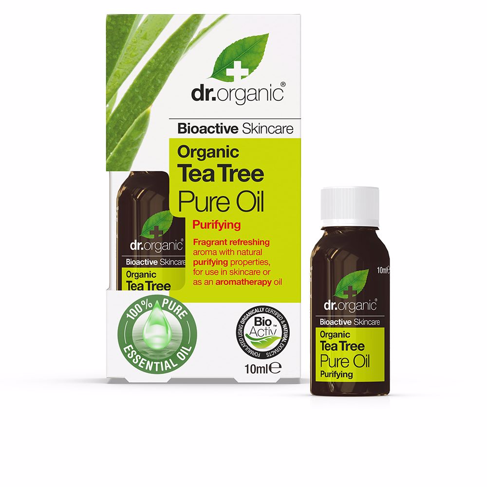 Aceite Puro de Árbol de Té BIOACTIVO ORGÁNICO - Dr. Organic - 10 ml