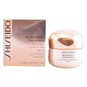 Shiseido Benefiance NutriPerfect Crema de Día SPF15 - 50 ml Anti-envejecimiento y Ultra-Hidratante