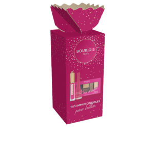 "Set de Labiales Velvet Ink Bourjois - Lote de 3 Piezas: Labial, Esmalte de Uñas y Paleta de Sombras"