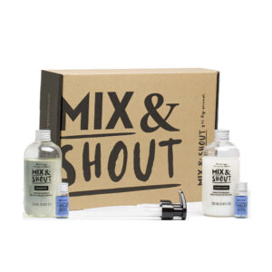 "Mix & Shout Rutina Calmante: Lote de Bienestar de 4 Piezas"