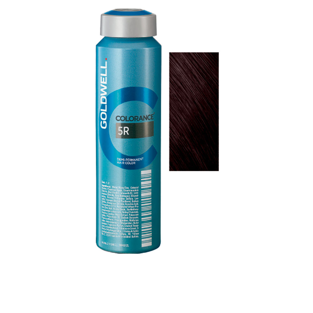 Goldwell COLORANCE Coloración Demi-Permanente #5R 120 ml - Rojo Intenso Radiante
