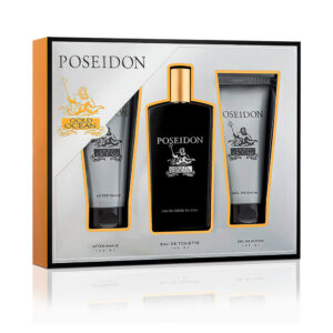 "Poseidon Gold Ocean para Hombre - Set de Lujo 3 Piezas"