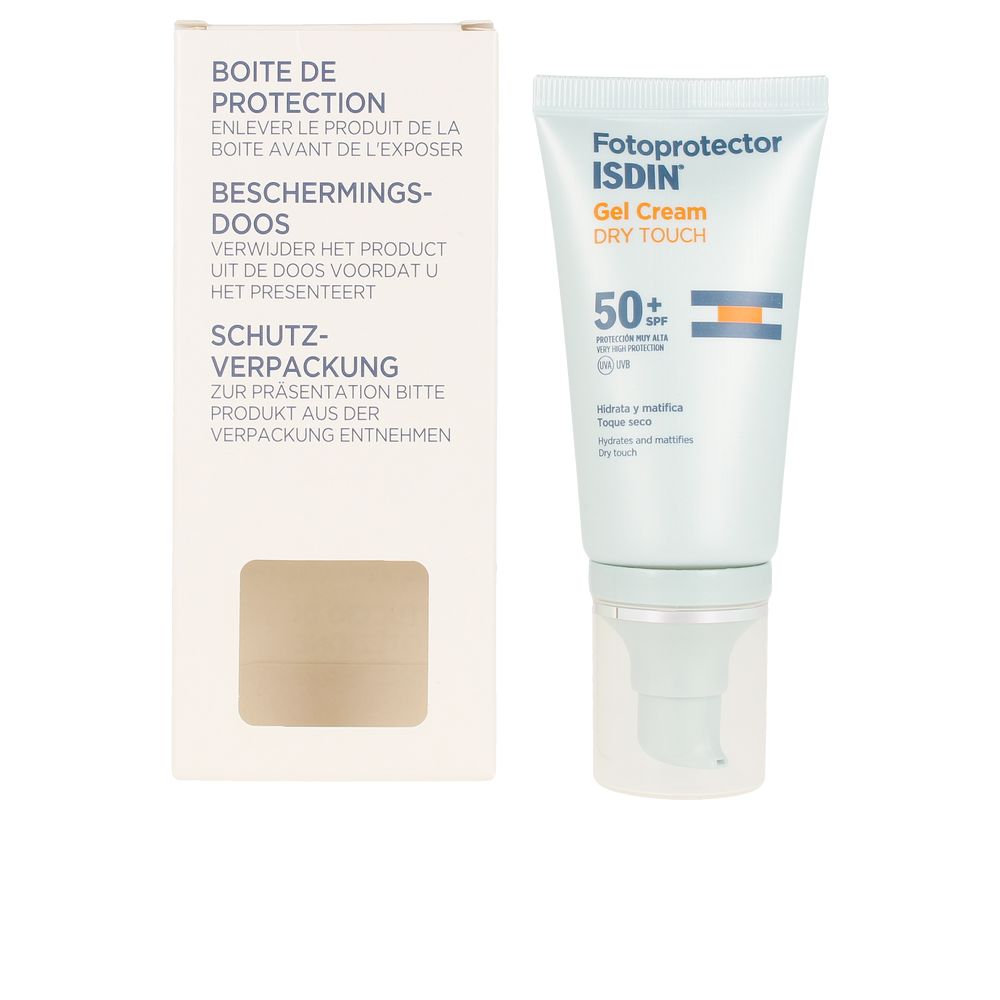 ISDIN Fotoprotector Gel Crema Dry Touch SPF 50+ - Protección Superior en 50 ml