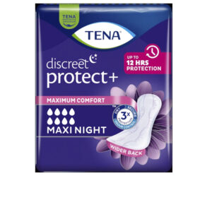 Tena Lady DISCREET Maxi Nocturna Incontinencia - Paquete de 12 Unidades