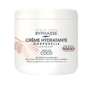 Byphasse Crema Corporal Hidratante Aceite de Coco 500 ml - Suavidad y Nutrición Profunda