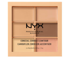 Nyx Conceal Correct Contour Cream - Tonalidad Light (6x1.5g)