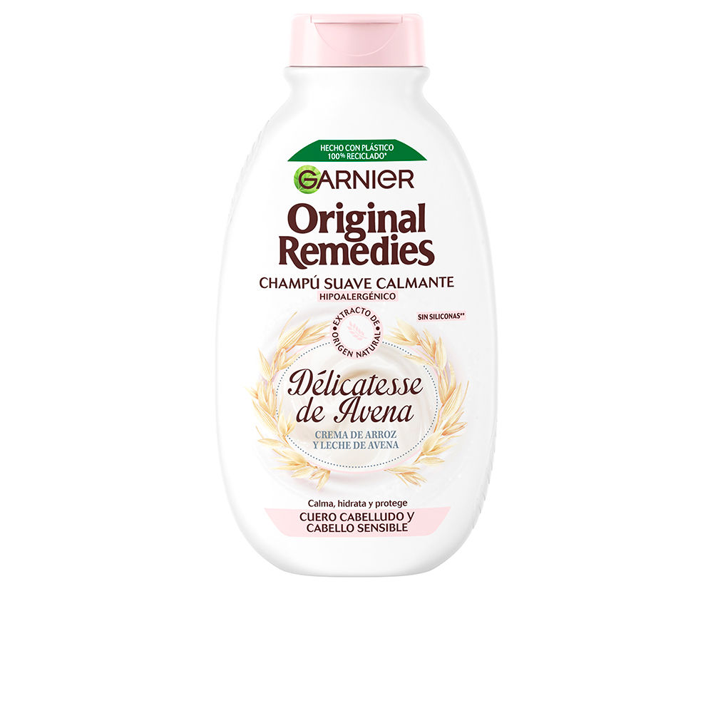 Garnier ORIGINAL REMEDIES Champú Suave de Avena Delicada 250 ml