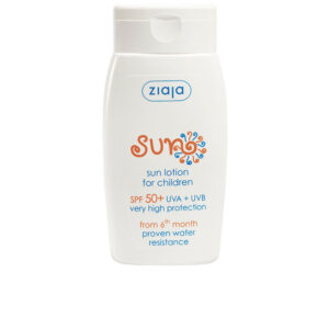 Ziaja Protector Solar Infantil SPF 50+ - 125 ml de Protección Avanzada para la Piel Sensible