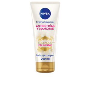 NIVEA LUMINOUS 630º Crema Corporal Antimanchas y Antiestrías 200 ml
