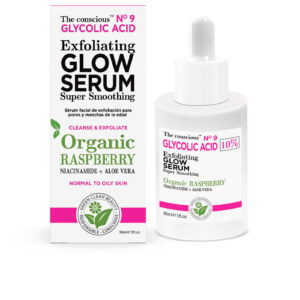 The Conscious™ Revitalizing Glycolic Acid Glow Serum with Organic Raspberry - 30 ml