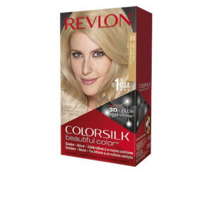 Revlon COLORSILK Tinte #80 - Rubio Claro Cenizo Brillante 1 u