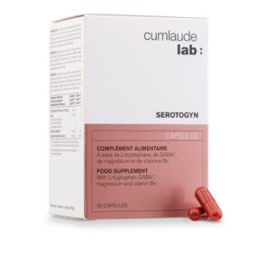 Cumlaude Lab SEROTOGYN: Cápsulas Alimenticias de Bienestar Emocional - 60 U.
