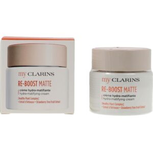 **Clarins My Clarins Re-Boost: Crema Hidratante Matificante de 50 ml para una Piel Radiante**