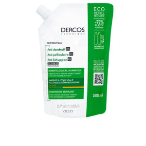 Vichy DERCOS Champú Anticaspa para Cabello Seco Eco-Reposición 500 ml