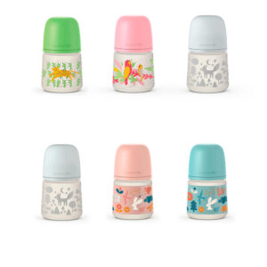Biberón Suavinex PRINTS con Tetina Fisiológica S - 150 ml