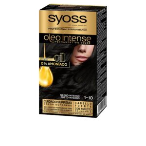 Syoss OLEO INTENSE Tinte Sin Amoniaco #1.10 - Negro Intenso