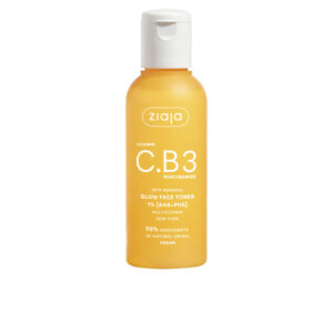 Tónico Facial Iluminador Ziaja con Vitamina C, B3 y Niacinamida - 120 ml