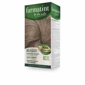 FARMATINT GEL Coloración Permanente #8C Rubio Claro Ceniza - Pack de 5 Unidades