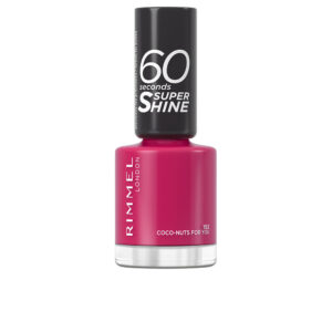 **Rimmel London 60 SECONDS SUPER SHINE - Esmalte de Uñas #152 Coco-Nuts para Ti (8 ml)**
