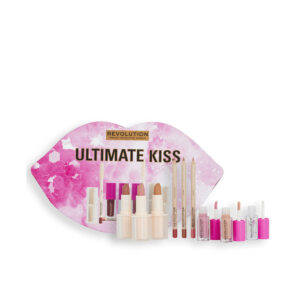 Revolution Make Up Ultimate Kiss Set: Lote de 9 Esenciales para Labios