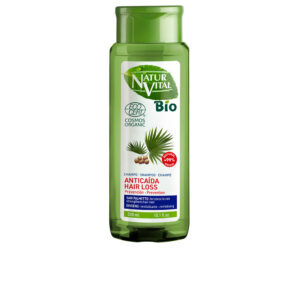 Natur Vital Champú Biológico Anticaída con Saw Palmetto y Ginseng - 300 ml EcoCert