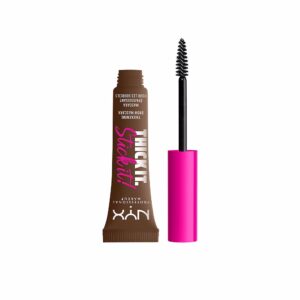 "Nyx Professional Make Up TICK IT. STICK IT! Máscara de Cejas #06 Brunette - Fijación y Definición Perfecta"