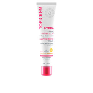 Topicrem HYDRA+ Crema Color SPF50 #Medio - Protección Hidratante 40 ml