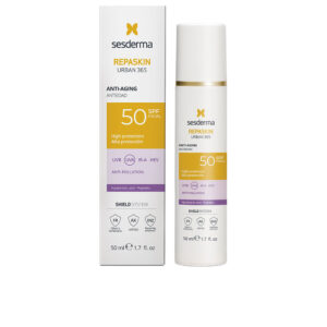 Sesderma REPASKIN URBAN 365: Fotoprotector Antiedad SPF50 - Protección Diaria 50 ml