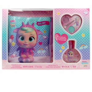 "Set de Lujo CRY BABIES: Eau de Toilette 50ml, Sombra de Ojos y Mochila - Marca Cartoon"