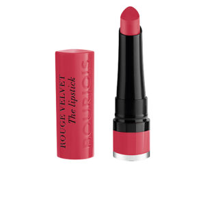Bourjois Rouge Velvet Lipstick #04 Hip Hip Pink - Brillo Sedoso y Color Intenso