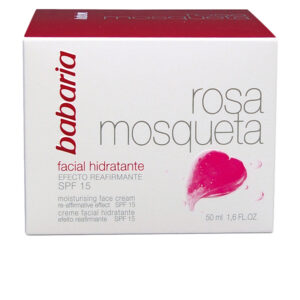 Crema Facial Hidratante 24H Rosa Mosqueta - Babaria 50 ml