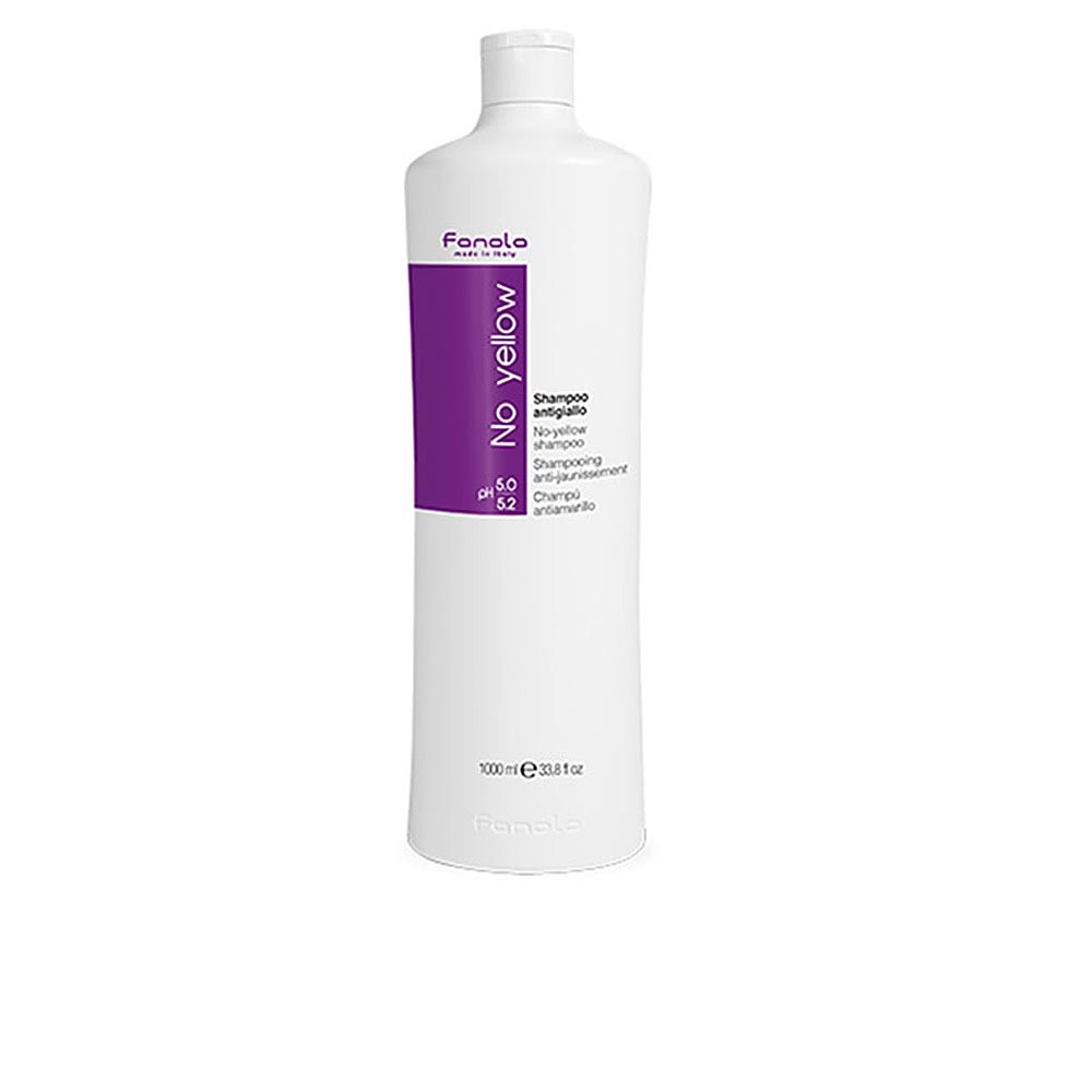 Fanola NO YELLOW Shampoo - Brillo Platinado 1000 ml