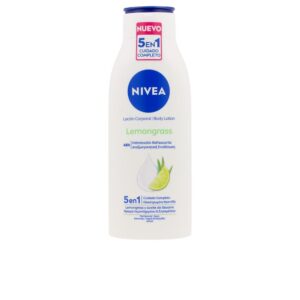 Nivea Loción Corporal Multibeneficios Lemongrass 5 en 1 - Hidratación y Frescura 400 ml