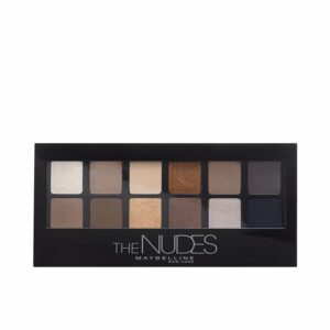 Maybelline THE NUDES Eyeshadow Palette #01: Sombra Versátil para un Look Natural