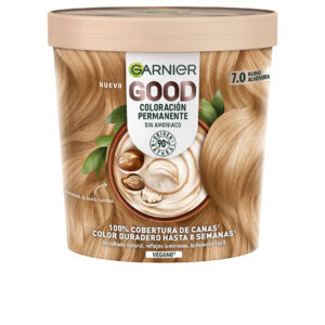 Garnier GOOD Coloración Permanente #7.0 - Rubio Almendra 217 ml