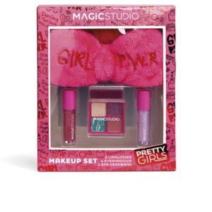 Magic Studio: Set Completo de Maquillaje Pretty Girls - 4 Piezas