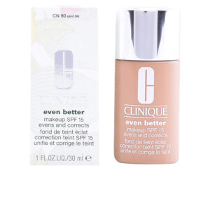 Clinique EVEN BETTER Maquillaje Fluido #CN90-Sand – Perfección Natural en Piel
