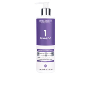 Shampoo Neomoshÿ Blonde Ultraviolet Ω9 - 300 ml: Brillo y Protección para Cabello Rubio