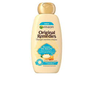 GARNIER Original Remedies Champú Elixir de Argán Nutritivo 300 ml
