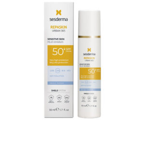 Sesderma Repaskin Urban 365: Fotoprotector Avanzado SPF50+ para Piel Sensible - 50 ml