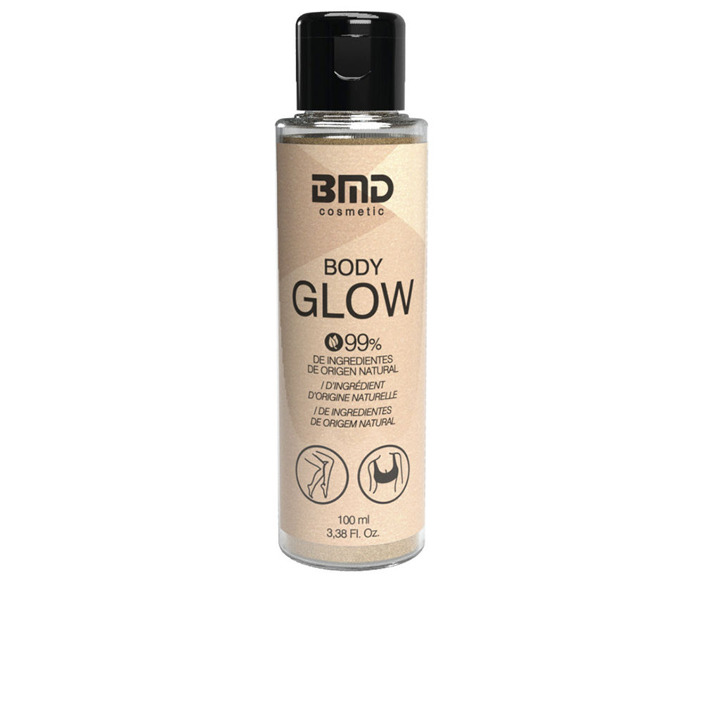 BMD COSMETIC BODY GLOW: Iluminador Corporal 99% Natural - 100 ml