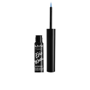 Nyx Professional Make Up - EPIC WEAR Delineador Líquido Impermeable #Sapphire: Color Intenso y Larga Duración