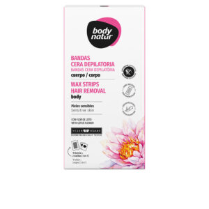 Bandas Depilatorias Cuerpo Flor de Loto - Body Natur (16 Unidades)