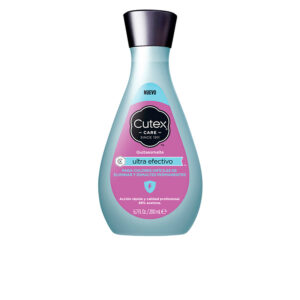CUTEX ULTRA EFECTIVO Quitaesmalte 200 ml - Limpieza Rápida y Suave