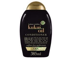 Ogx KUKUI OIL Acondicionador Antifrizz 385 ml - Suavidad y Brillo Extraordinario