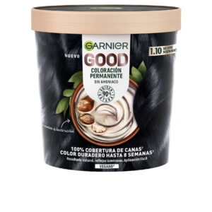 Garnier GOOD Coloración Permanente Intensa #1.10 - Negro Profundo 217 ml
