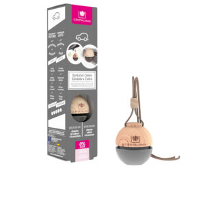 Ambientador Cristalinas para Coche 0% #Sándalo-Cedro - 6 g de Frescura Natural