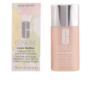 Clinique EVEN BETTER Fluid Foundation - Tono 04 Cream Chamois para una Piel Radiante y Perfecta